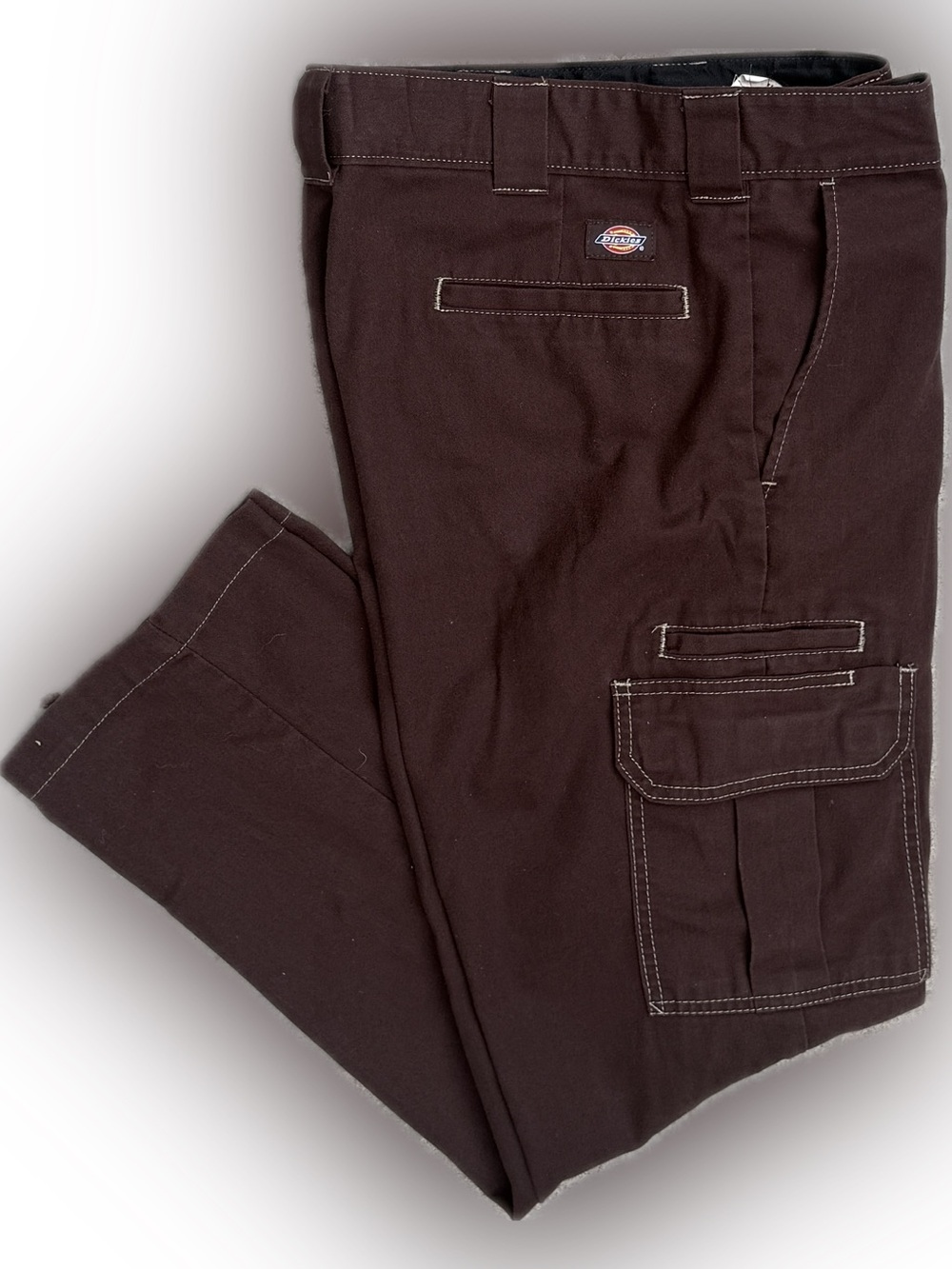 Dickies Men’s Dark Brown Cargo Work Pants